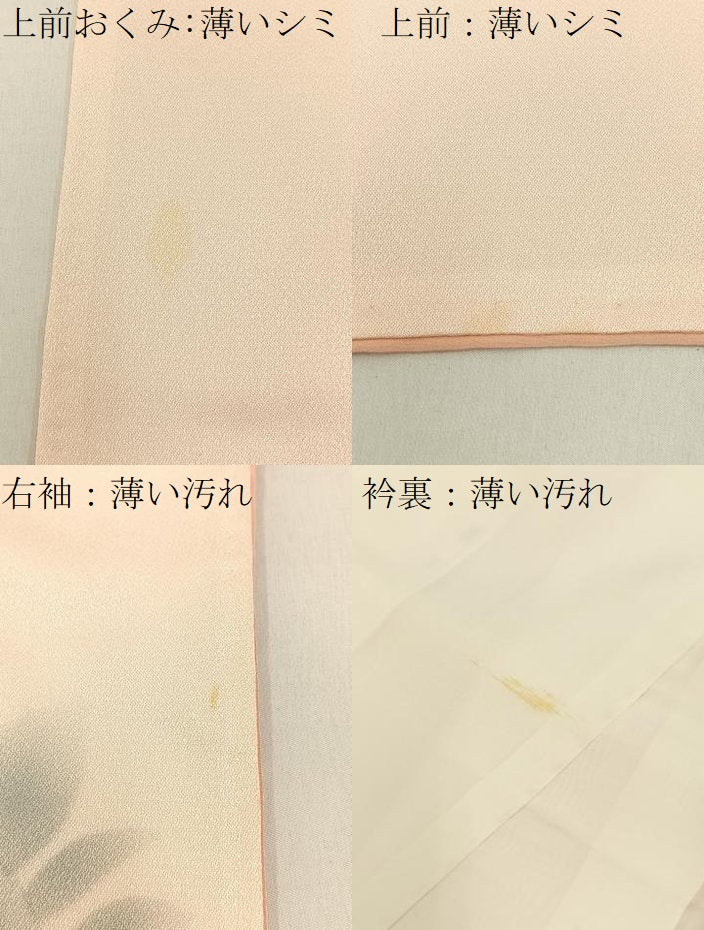 平和屋着物■訪問着　刺繍　薔薇　正絹　逸品　BAAY8047hj