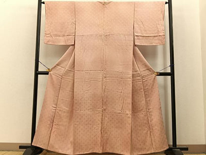 平和屋着物■上質な小紋　青海波地紋　暈し染め　正絹　逸品　BAAY8061hj