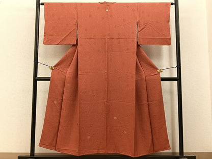 平和屋着物■豪華色留袖　刺繍　菊　正絹　逸品　BAAY8063hj