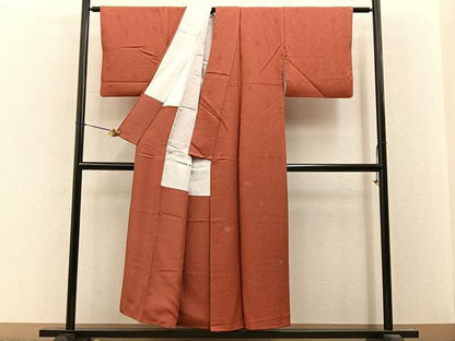 平和屋着物■豪華色留袖　刺繍　菊　正絹　逸品　BAAY8063hj