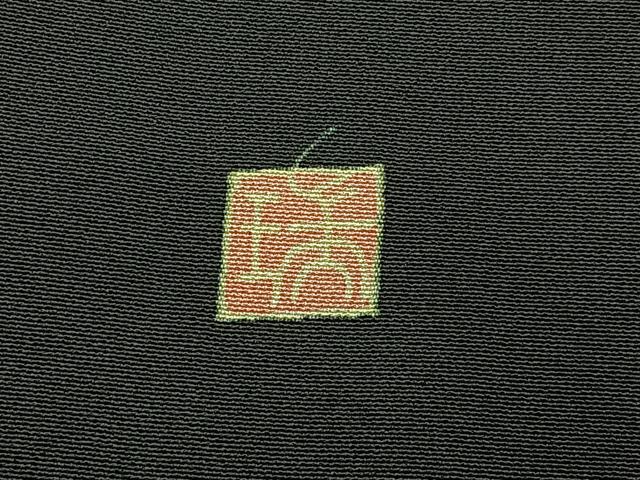 平和屋着物●本加賀友禅作家　月田瑞穂　黒留袖　松竹梅　飛鶴文　正絹　逸品　BAAY8137hj