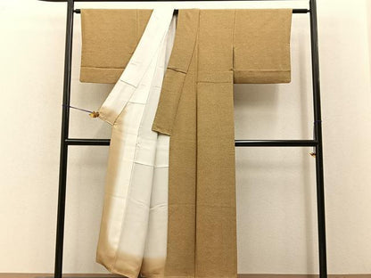 平和屋着物■江戸小紋　流水文　正絹　逸品　BAAY8142hj