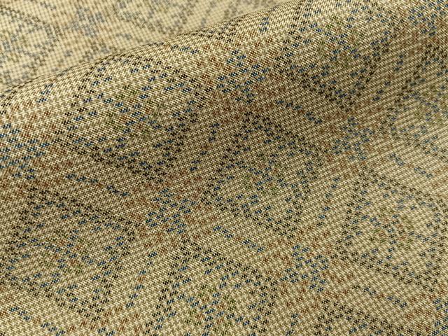 平和屋着物■本場大島紬　7マルキ　吉祥花菱文　正絹　逸品　BAAY8169hj