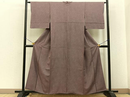 平和屋着物■江戸小紋　鮫小紋柄　正絹　逸品　BAAY8175hj
