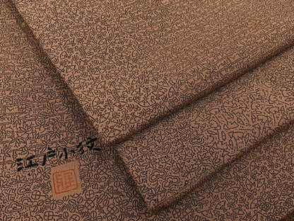平和屋着物■江戸小紋　作家物　寄せ小紋柄　正絹　逸品　BAAY8184hj