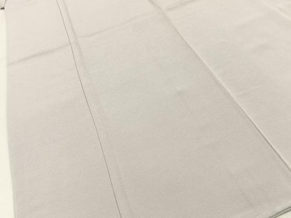 平和屋着物●上質な色無地　枯野色　正絹　逸品　未使用　BAAY8188hj