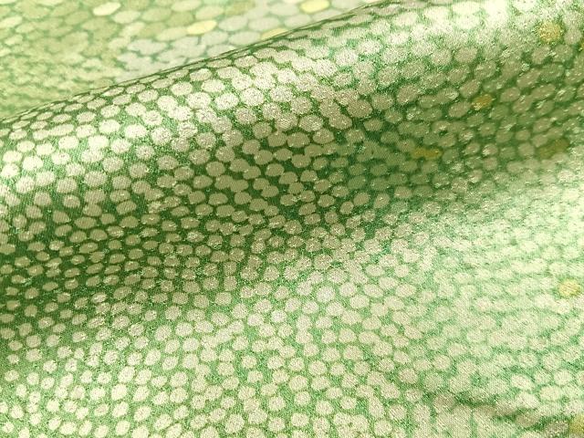 平和屋着物■上質な小紋　石畳文　正絹　逸品　BAAY8262hj