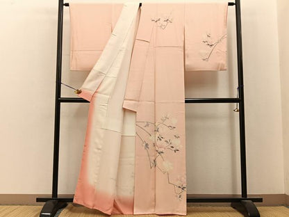 平和屋着物■訪問着　友禅　作家物　枝花文　正絹　逸品　BAAY8287hj