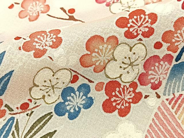 平和屋着物■訪問着　御所解文　金彩　正絹　逸品　BAAY8322hj