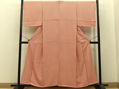 平和屋着物■江戸小紋　花菱文　正絹　逸品　未使用　BAAY8323hj