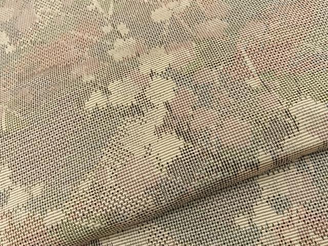 平和屋着物■上質な紬　枝梅文　正絹　逸品　BAAY8326hj