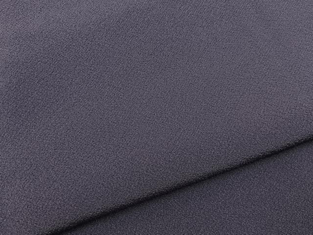 平和屋着物●上質な色無地　紫苑色　正絹　逸品　BAAY8340hj