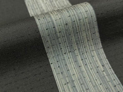 平和屋着物■上質な紬　間道　正絹　逸品　BAAY8382hj