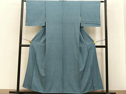 平和屋着物■江戸小紋　鮫小紋柄　正絹　逸品　未使用　BAAY8393hj