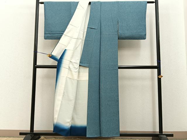 平和屋着物■江戸小紋　鮫小紋柄　正絹　逸品　未使用　BAAY8393hj