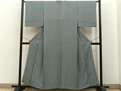 平和屋着物■江戸小紋　鹿の子文様　正絹　逸品　BAAY8486hj