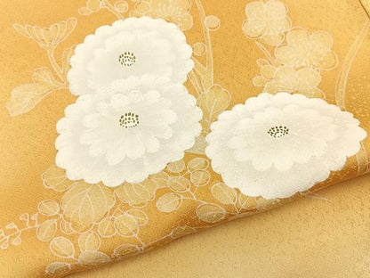 平和屋着物■訪問着　菊　暈し染め　金彩　正絹　逸品　BAAY8513hj