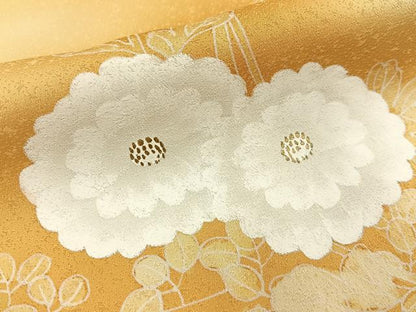 平和屋着物■訪問着　菊　暈し染め　金彩　正絹　逸品　BAAY8513hj