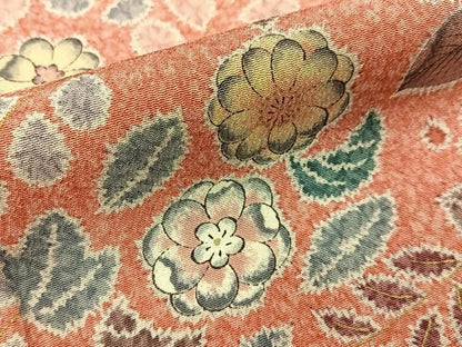 平和屋着物■上質な小紋　辻が花　金彩　正絹　逸品　未使用　BAAY8597hj