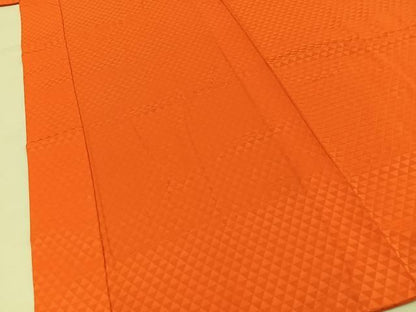 平和屋着物■長襦袢　無双仕立て　鱗地紋　正絹　逸品　BAAY8606hj