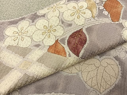 平和屋着物■訪問着　辻が花　金彩　正絹　逸品　BAAY8613hj