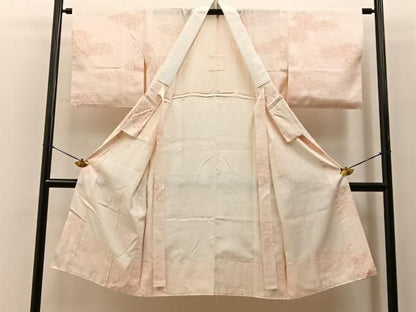 平和屋着物■長襦袢　無双仕立て　辻が花　絞り　正絹　逸品　BAAY8632hj