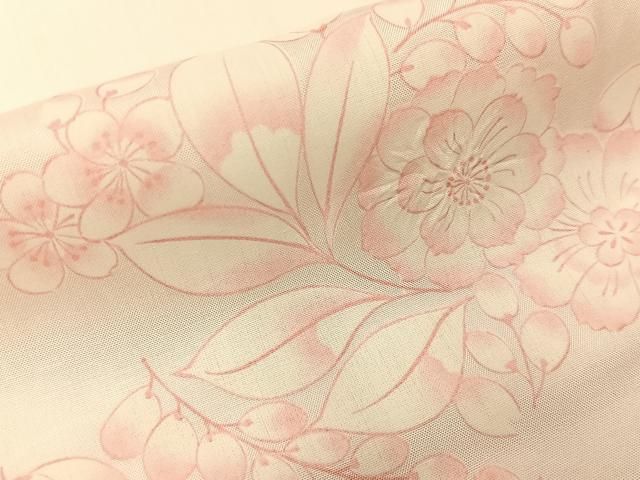 平和屋着物■長襦袢　無双仕立て　辻が花　絞り　正絹　逸品　BAAY8632hj