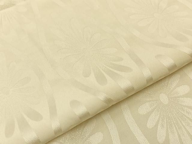 平和屋着物■長襦袢　無双仕立て　立涌菊地紋　正絹　逸品　BAAY8647hj
