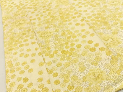 平和屋着物■上質な小紋　菊尽くし　正絹　逸品　BAAY8680hj