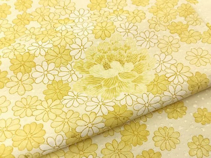 平和屋着物■上質な小紋　菊尽くし　正絹　逸品　BAAY8680hj
