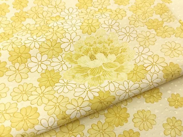 平和屋着物■上質な小紋　菊尽くし　正絹　逸品　BAAY8680hj