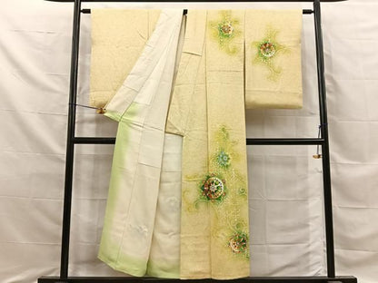 平和屋着物■訪問着　宝相華　金彩　正絹　逸品　BAAY8681hj