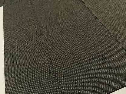 平和屋着物■男性　本場大島紬　7マルキ　絣文様　正絹　逸品　BAAY8721hj