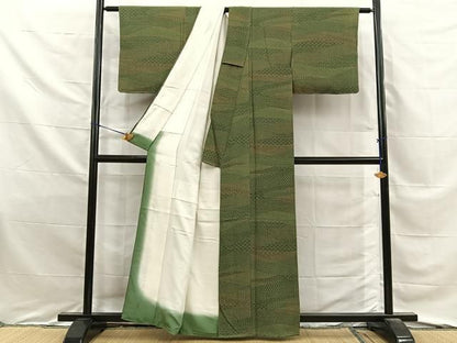 平和屋着物■江戸小紋　寄せ小紋柄　正絹　逸品　BAAY8727hj