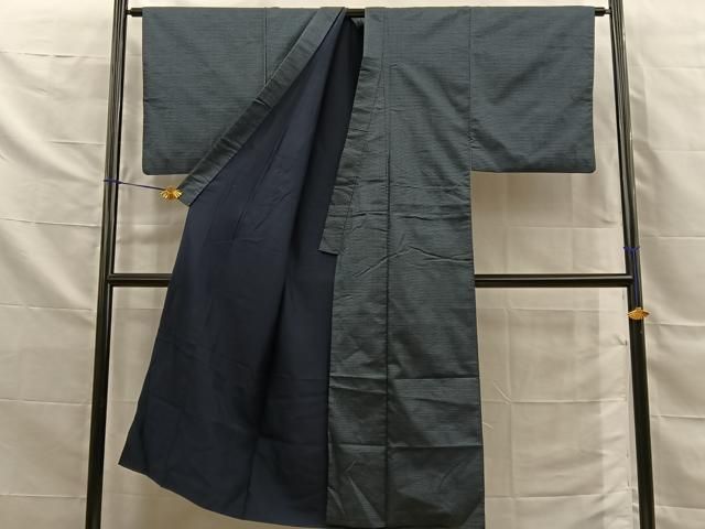 平和屋着物■男性　本場大島紬　100亀甲　総詰め　正絹　逸品　BAAY8741hj