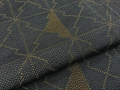平和屋着物■上質な紬　松皮菱文様　正絹　逸品　未使用　BAAY8745hj