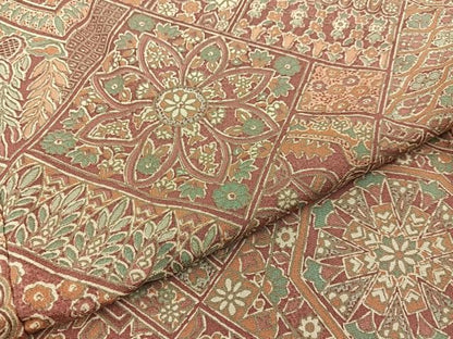 平和屋着物■上質な小紋　吉祥花文　正絹　逸品　BAAY8749hj