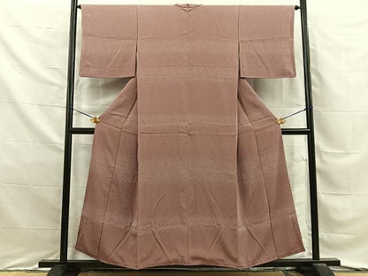 平和屋着物■江戸小紋　花弁　正絹　逸品　BAAY8751hj