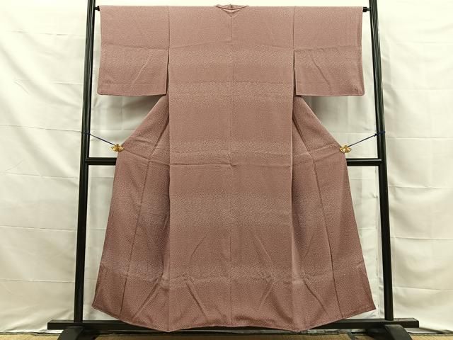 平和屋着物■江戸小紋　花弁　正絹　逸品　BAAY8751hj