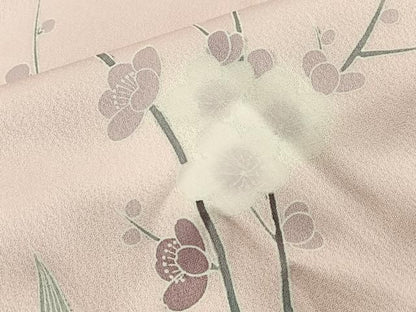 平和屋着物■訪問着　花鳥文　暈し染め　正絹　逸品　未使用　BAAY8767hj