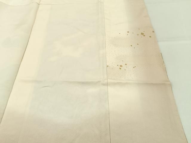 平和屋着物■豪華色留袖　寿光織　名所風景文　暈し染め　金糸　正絹　逸品　BAAY8778hj