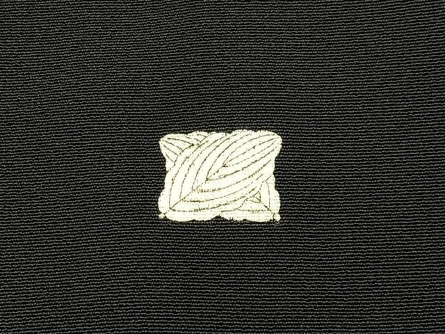 平和屋着物■豪華黒留袖　飛鶴片輪車文　金彩　正絹　逸品　BAAY8779hj