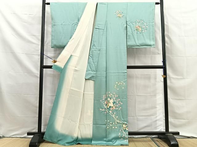 平和屋着物■訪問着　花束文　正絹　逸品　BAAY8791hj