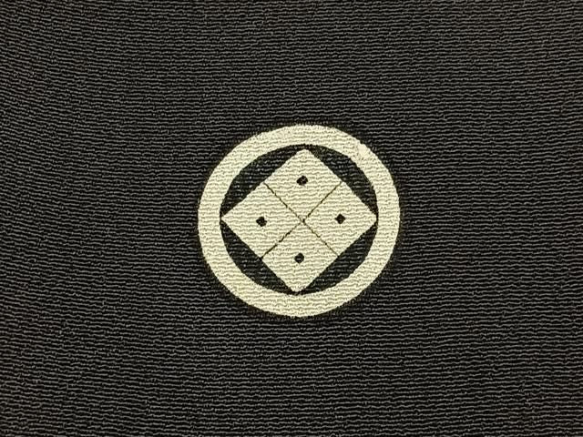 平和屋着物■豪華黒留袖　駒刺繍　松竹梅菊文　金彩　正絹　逸品　BAAY8794hj