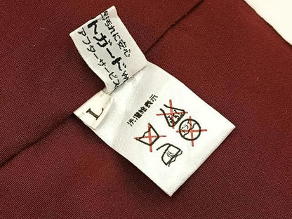 平和屋着物■上質な小紋　片輪車花文　正絹　逸品　BAAY8795hj