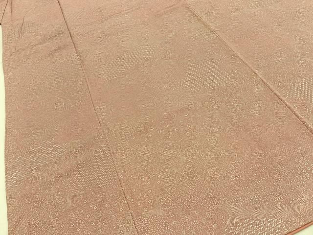 平和屋着物■江戸小紋　作家物　雲取寄せ小紋柄　正絹　逸品　BAAY8801hj