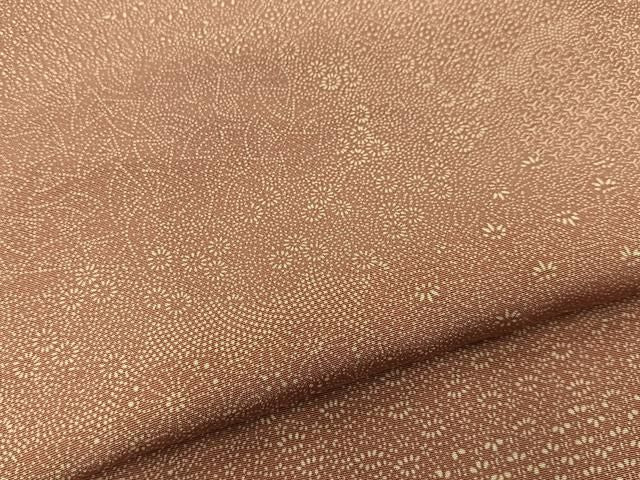 平和屋着物■江戸小紋　作家物　雲取寄せ小紋柄　正絹　逸品　BAAY8801hj