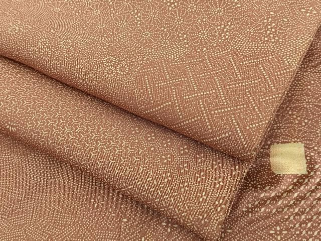 平和屋着物■江戸小紋　作家物　雲取寄せ小紋柄　正絹　逸品　BAAY8801hj