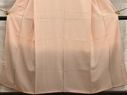 平和屋着物■訪問着　麻の葉地紋　暈し染め　正絹　逸品　BAAY8804hj