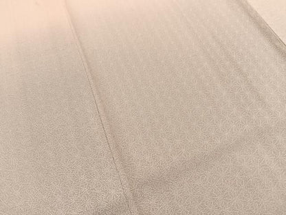 平和屋着物■訪問着　麻の葉地紋　暈し染め　正絹　逸品　BAAY8804hj
